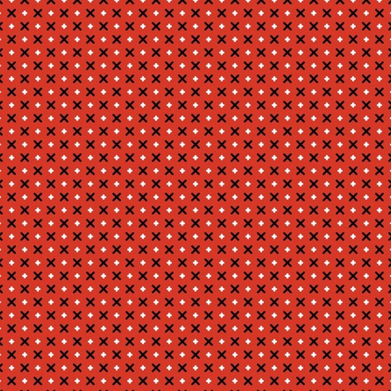 Fabri-Quilt Goanna Walkabout Orange Medallion 100/% cotton Fabric by the yard
