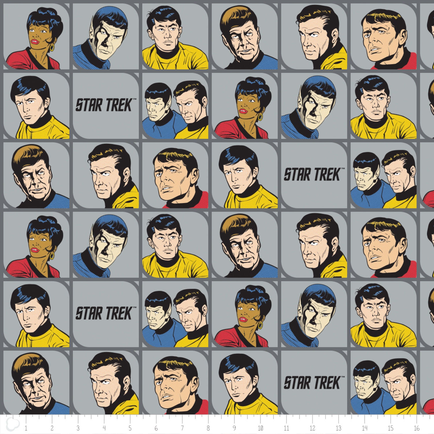 star trek jersey knit fabric