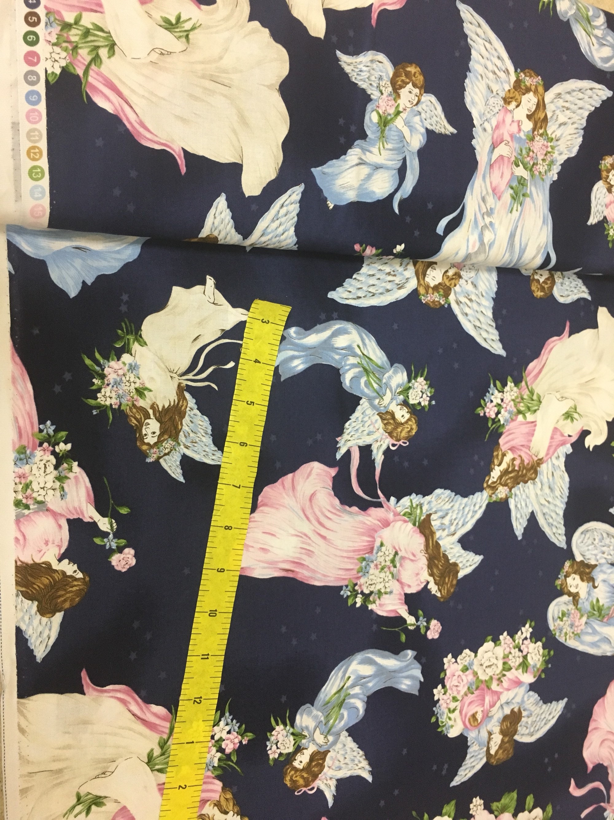 Angel Fabric Nursery Fabric baby guardian angel A Beautiful Etsy