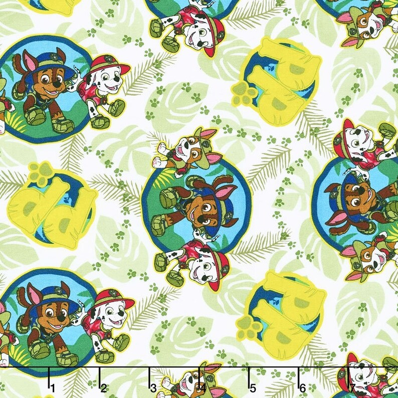 paw patrol fabric