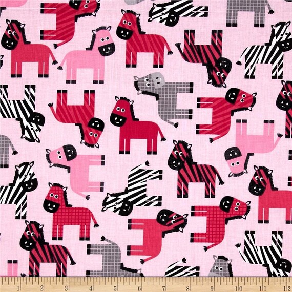 Visual Arts Zebra Fabric Robert Kaufman Urban Zoologie Zebra