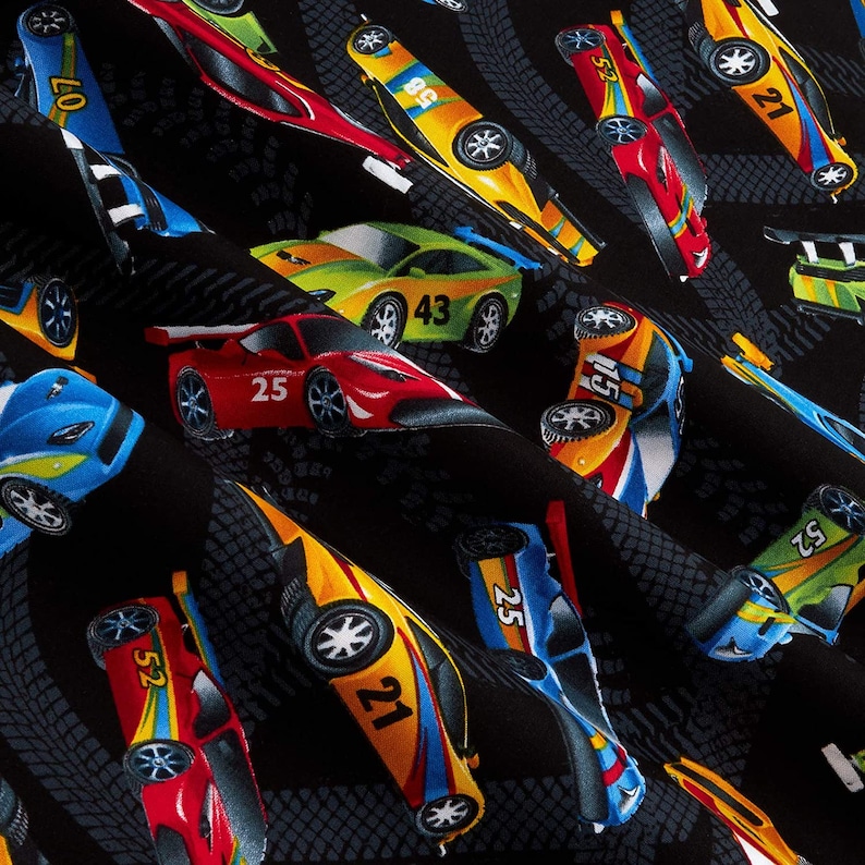 Cars Fabric Race Car FabricTimeless Treasures Race Cars Cars Fabric Race Car FabricTimeless Treasures Race Cars
