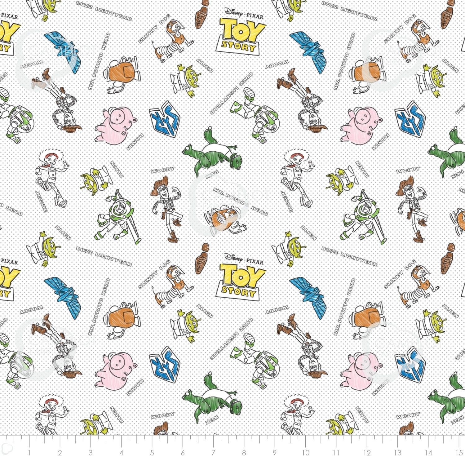 toy story fabric by the yard