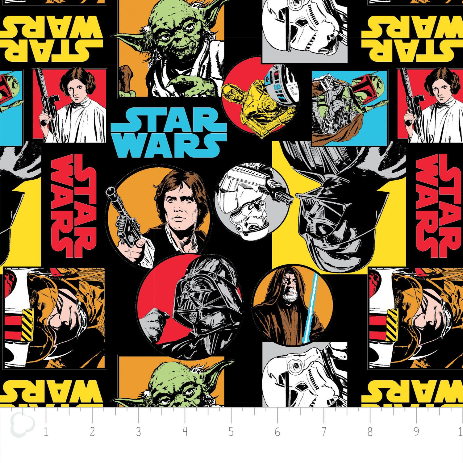 star wars flannel fabric