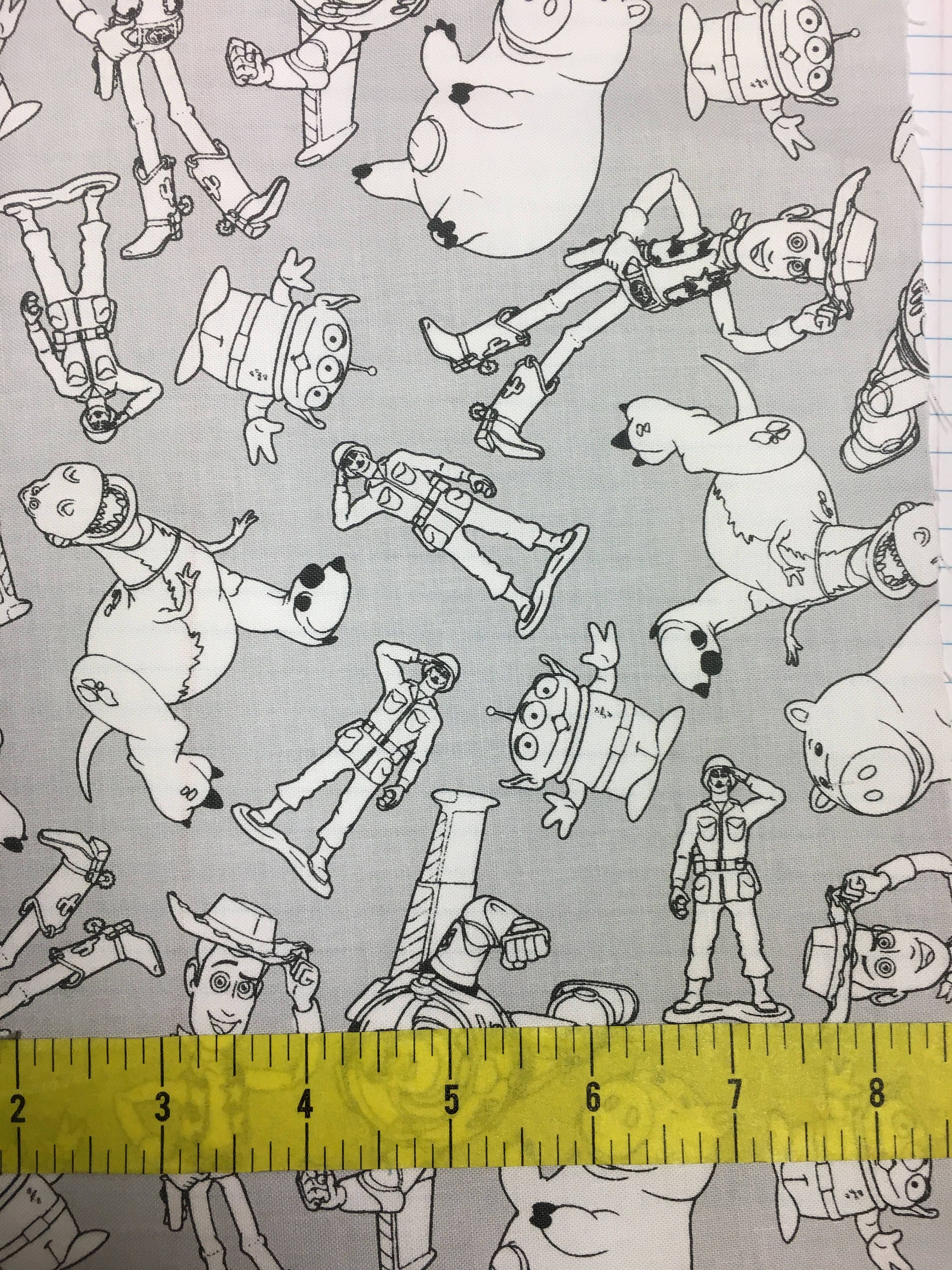 toy story cotton fabric