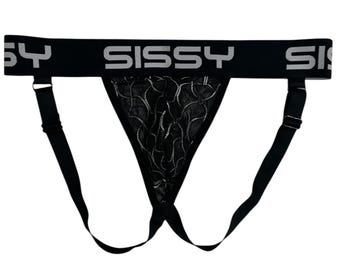 SISSY Band - Mesh Fishnet Lace Jock Strap by QOS