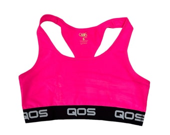 Hot Pink - QOS Iconic Sports Top