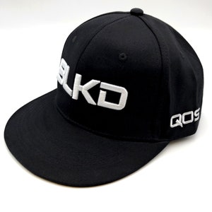 BLKD by QOS - Snapback Adjustable Baseball Cap Hat Pink/Black Blacked hotwife vixen cuckold swinger Bbc Queen Of Spades