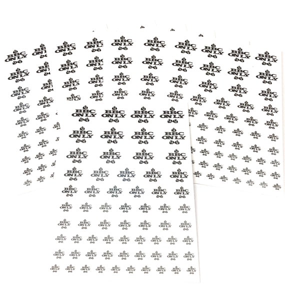 QOS BBC ONLY - 130 pcs Queen Of Spades 3D Nail Sticker Hotwife Vixen Sissy 2x Set