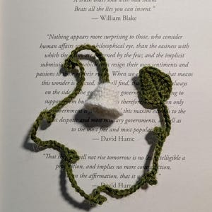 Lily of the Valley Crochet Bookmark