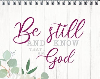 Be Still Adult Coloring Book #63805
