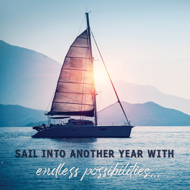 Sail Birthday Card 97546 image 1