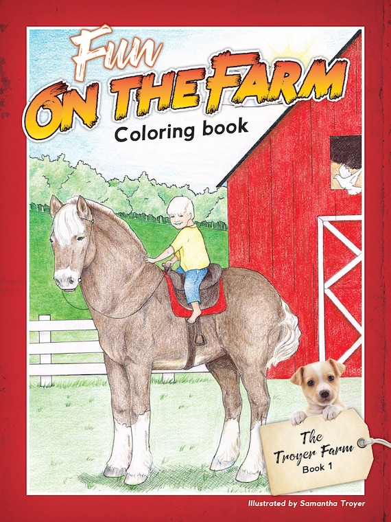Fun On The Farm Coloring Book
