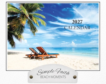 Simple Faith Beach Moments Calendar 2027