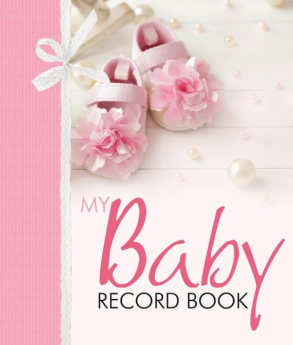 my baby record book pink
