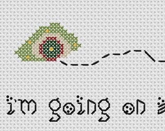 Hobbit Cross Stitch PATTERN ONLY