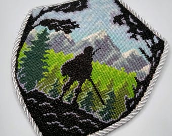 Hand Stitched Adventure Decor, LoZ Inspired Nursery Gaming Room