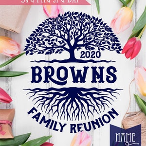 family reunion logo design 2020