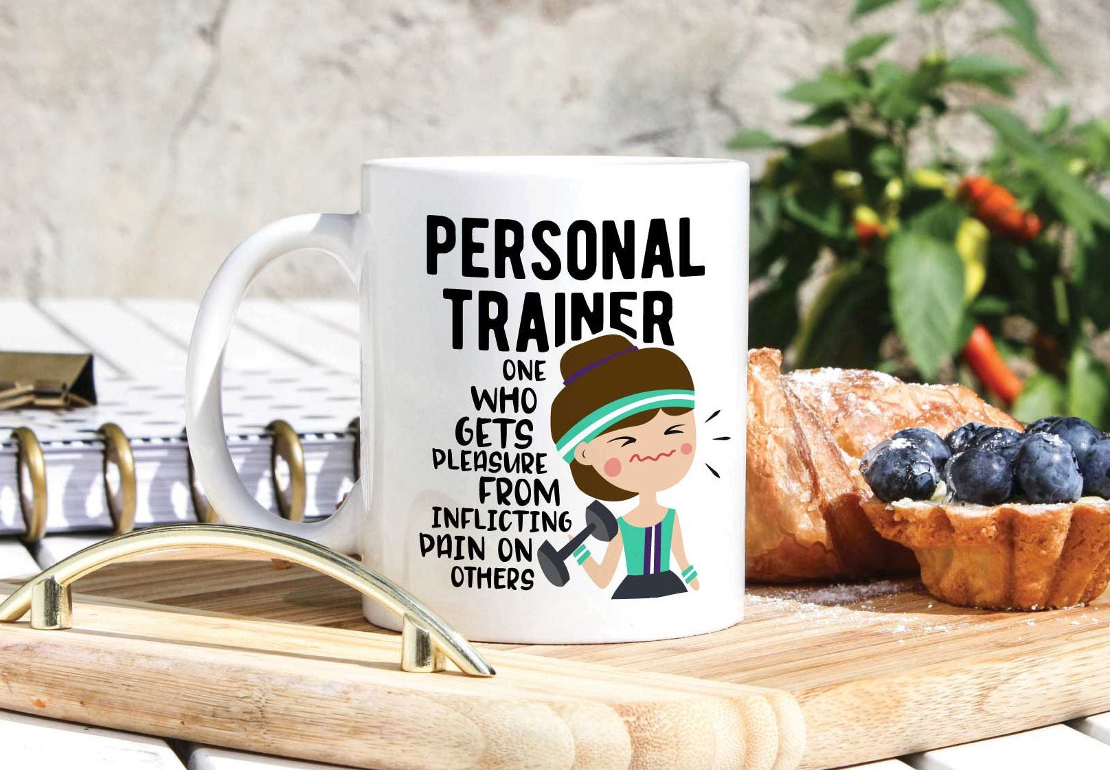 Personal Trainer Mug Personal Trainer Gifts Athletic Etsy UK