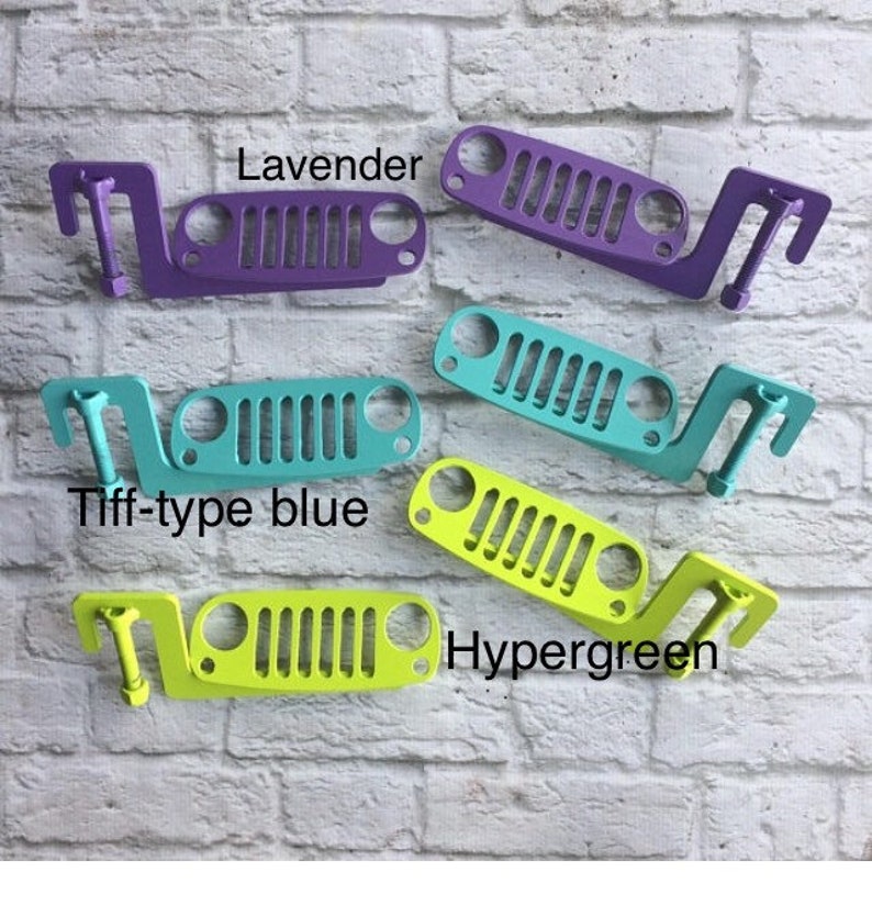 Colors Grill Jeep foot pegs for Wrangler & Gladiator Etsy