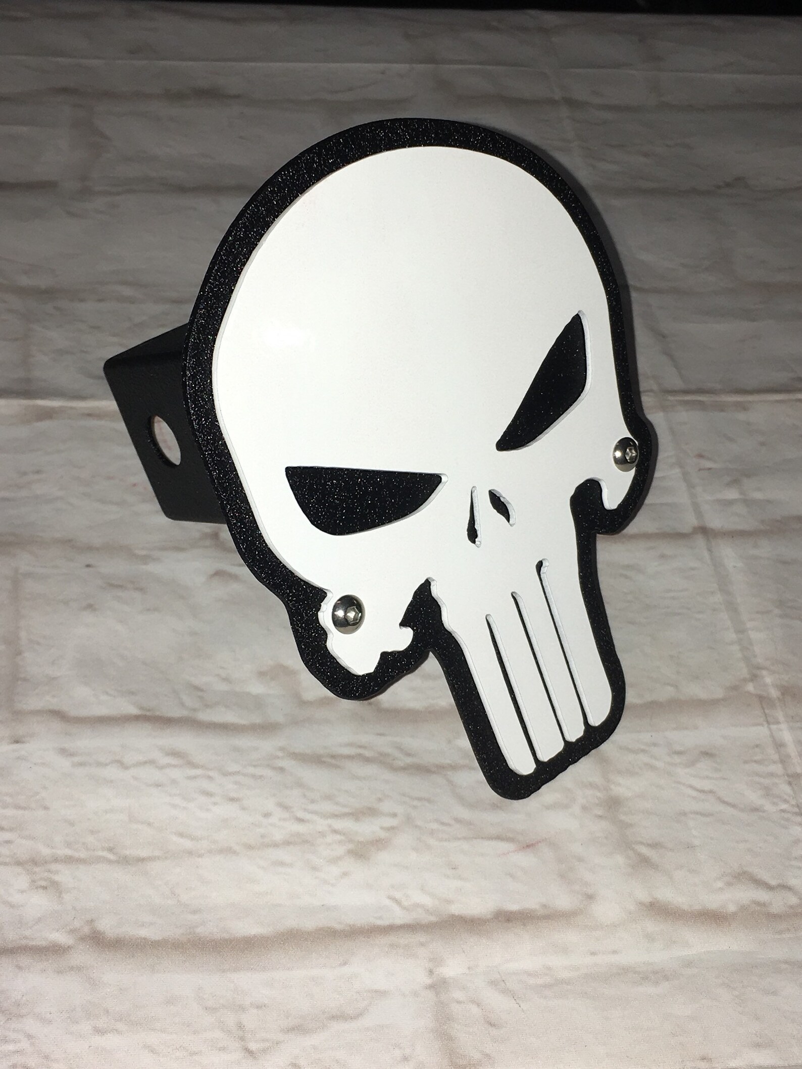 Punisher skull hitch cover Etsy