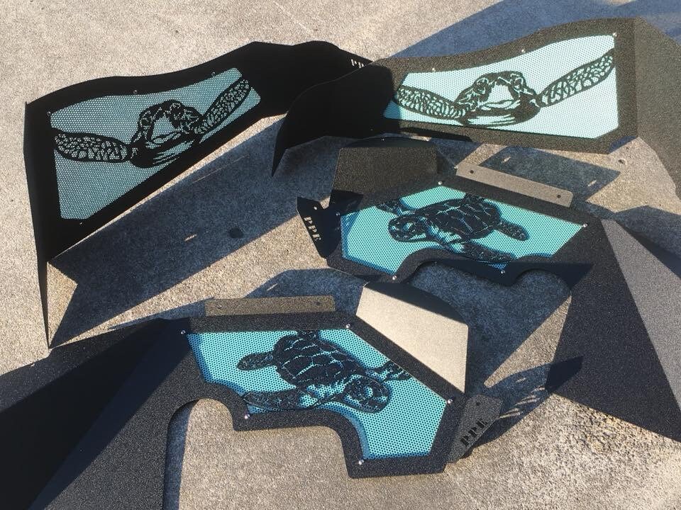Sea turtle Front or Rear Inner Fenders for JK JL Wrangler & | Etsy