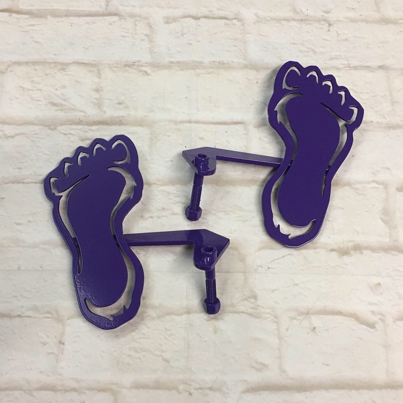 Yeti Big Foot footprint design jeep wrangler foot pegs Etsy
