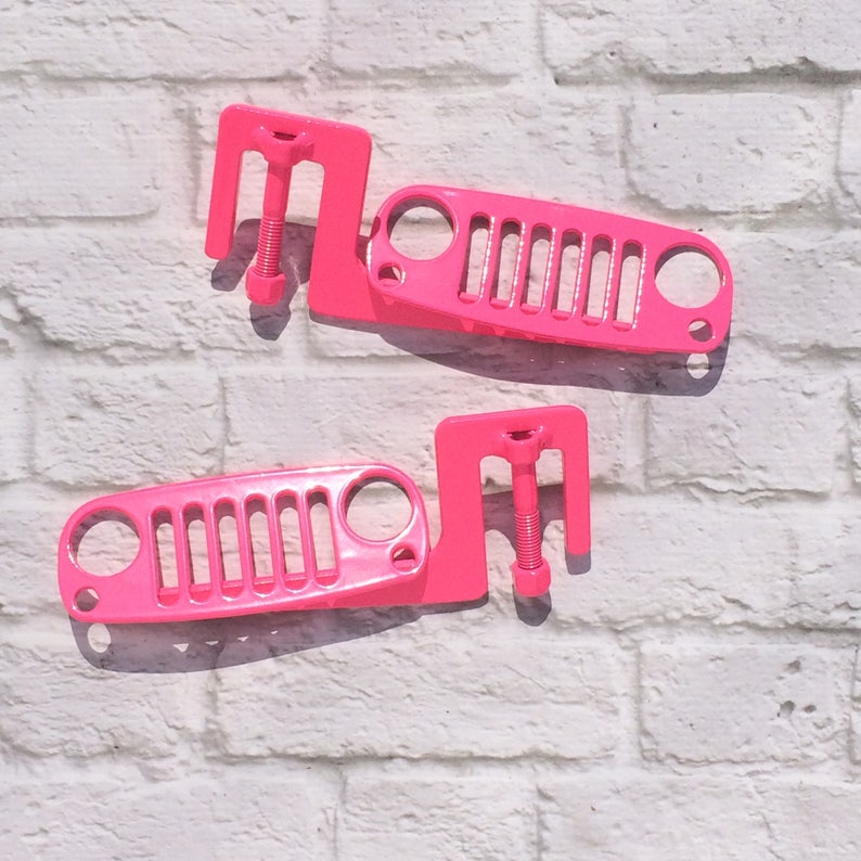 Colors Grill Jeep foot pegs for Wrangler & Gladiator Etsy