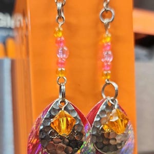 Fishing lure style earrings