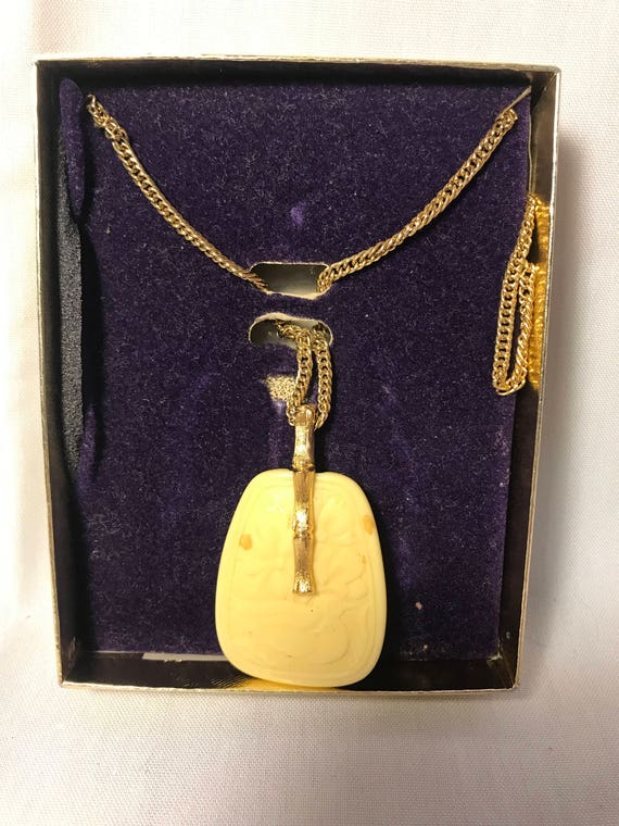Vintage Interchangeable Pendant Necklace - image 1