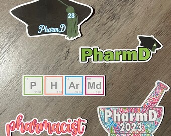 Pharmacy Graduation 2023 Sticker Pack