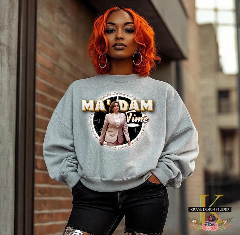 VP Kamala Harris Digital Design Madam Time VP Kamala Harris Digital