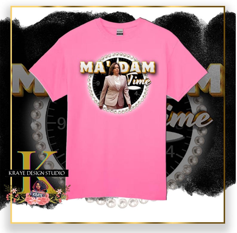 VP Kamala Harris Digital Design Madam Time VP Kamala Harris Digital