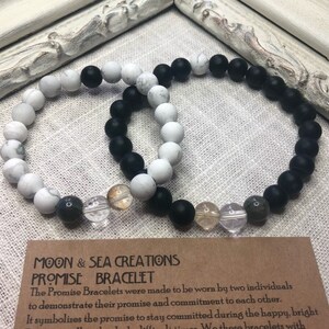 Couples Promise Distance Bracelets image 4