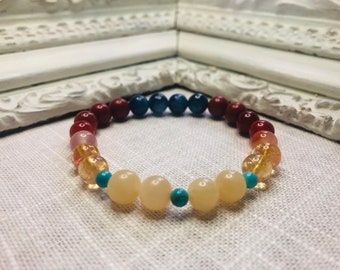 Strength & Courage Healing Gemstone Bracelet