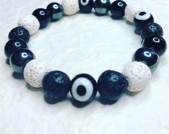 Evil Eye Aromatherapy Bracelet