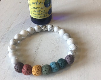 Aromatherapy Chakra Bracelet