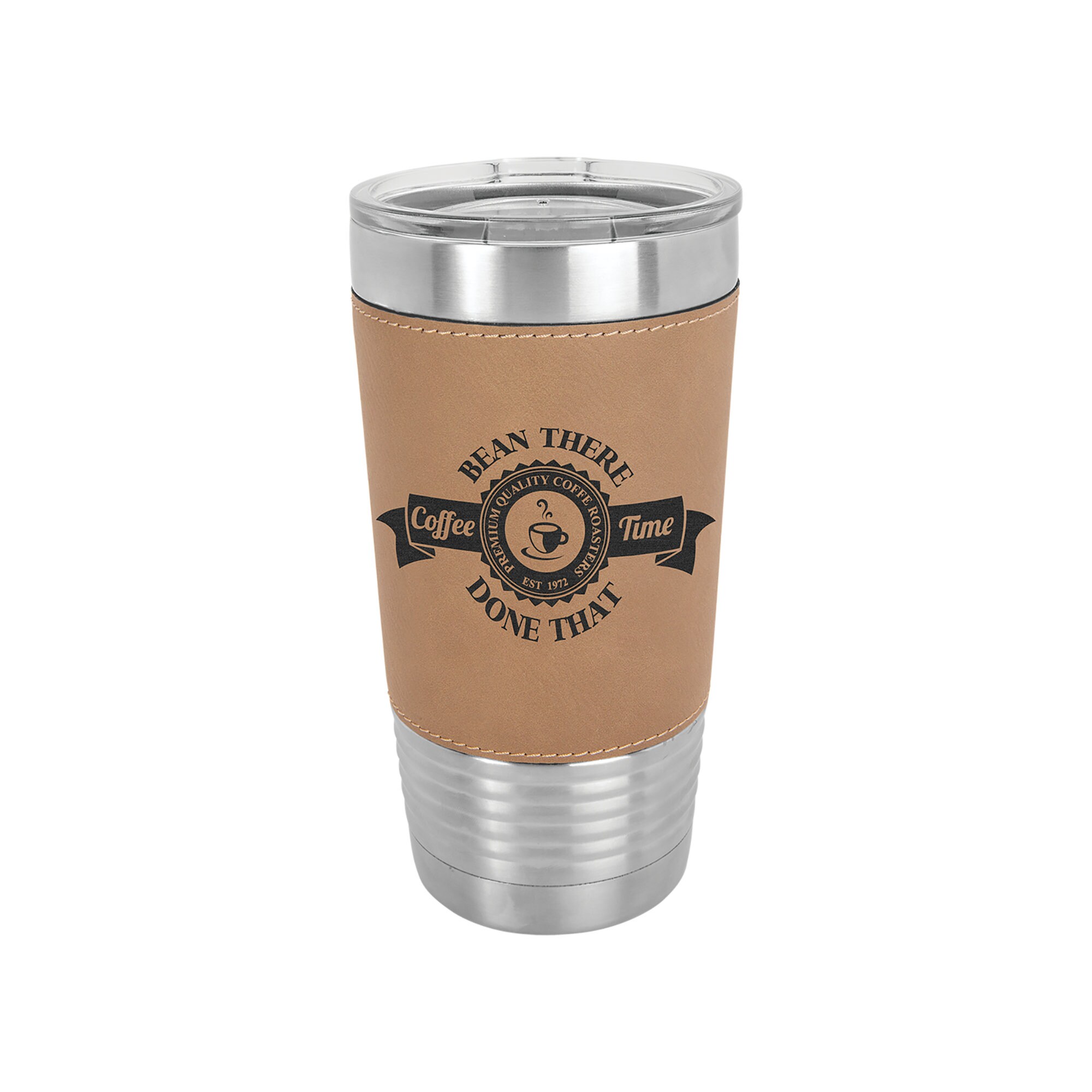 Leather Wrapped Stainless Steel 20oz Tumblers Personalized Etsy Canada