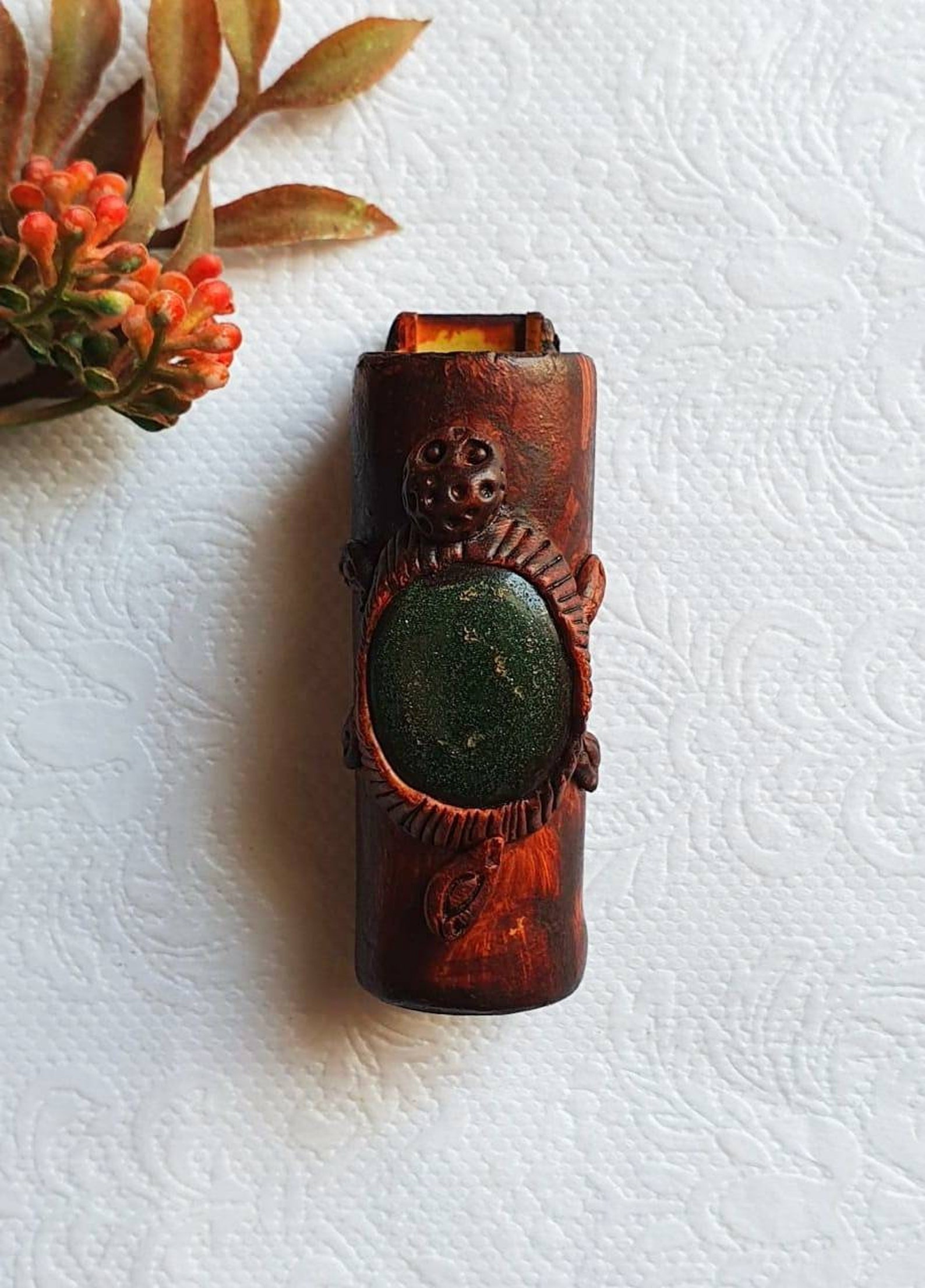 Lighter Case Handmade Stone lighter case Turtle Lighter Etsy