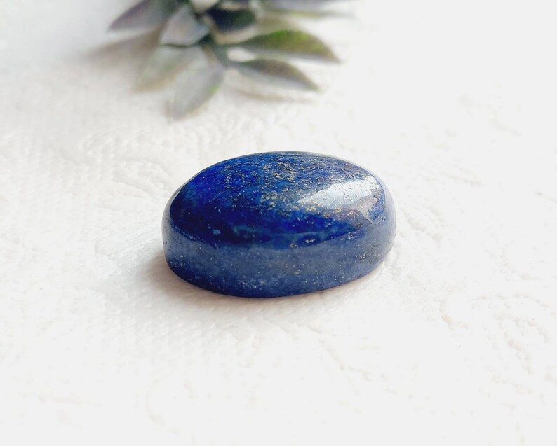 Lapis stone oval shape for jewelry making and macrame LL221 Lapis Lazuli Cabochon