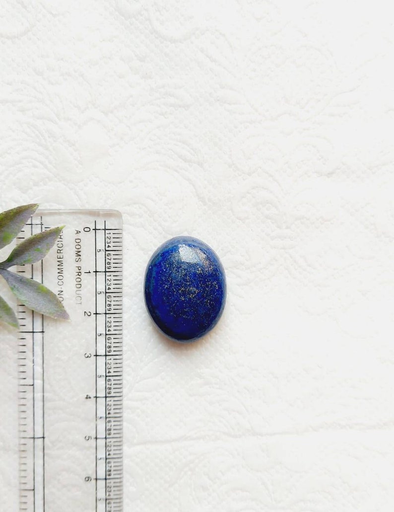 Lapis stone oval shape for jewelry making and macrame LL221 Lapis Lazuli Cabochon