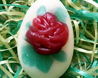 Handgemachte Seife, Osterei, Himbeeraroma