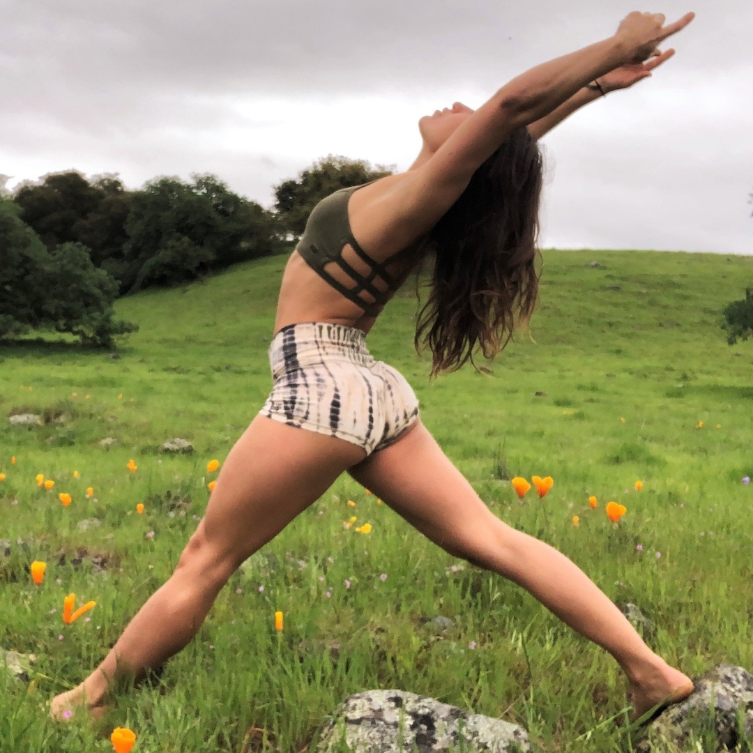 Yoga Shorts in Jasper Tie Dye/yoga/tie Dye/women's Yoga Shorts/tie Dye ...