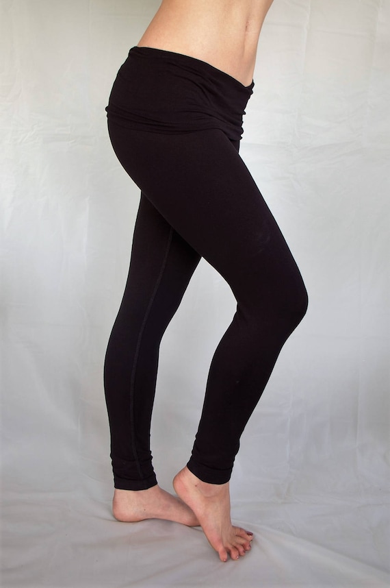 fold over waist yoga leggings