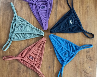 Cotton Thong Undies 5 Pack - Women's G String Underwear