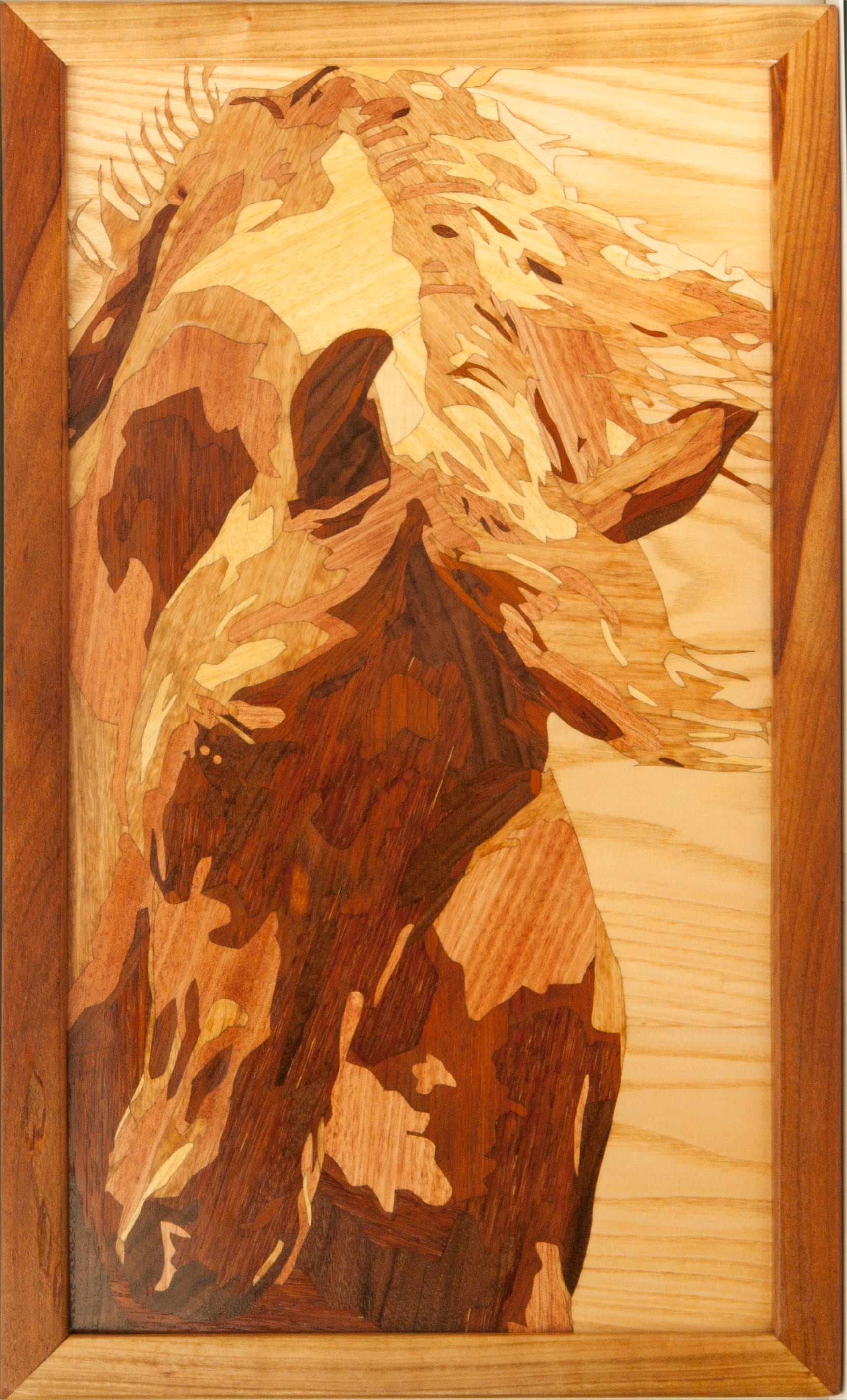 Intarsia Wood Art for sale Only 3 left at 70