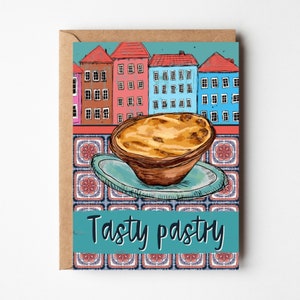 Porto Lisbon Notecard set de 5, cadeau d’illustration de voyage