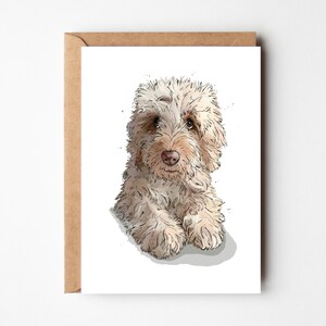 Cockapoo/cavapoo Notecard Set