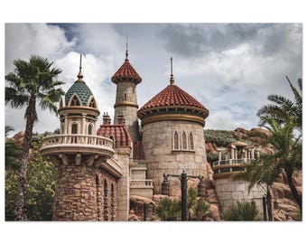 Disney Arielle's Schloss Poster - VAS