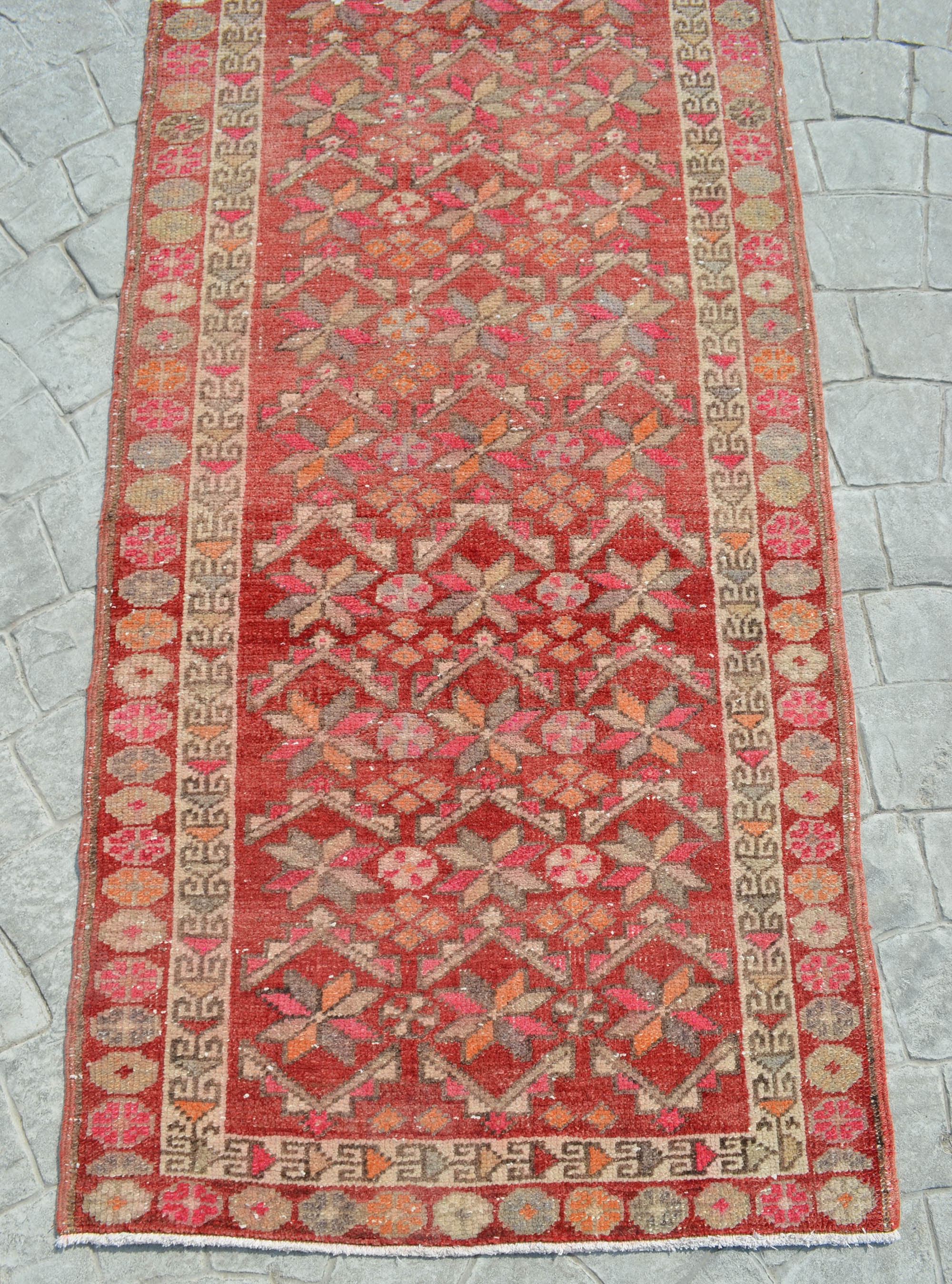 3x14 Extra Long Runner Rug. Muted Colors Turkish Rug Runner. Etsy
